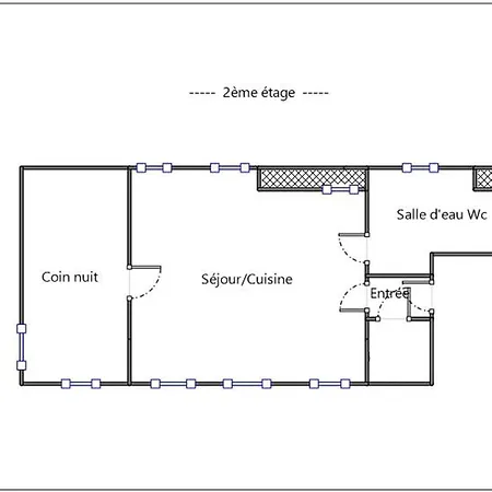 Апартаменты L'amour A La Онфлёр